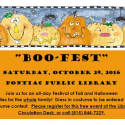 Library’s ‘Boo Fest’ happening Saturday