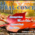 PTHS fall choral concert scheduled for Sunday